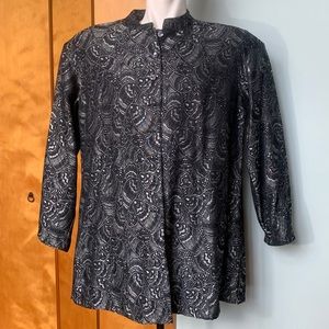 Shimmery Dress jacket, Chico’s, like new